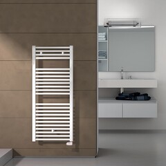 Электрический полотенцесушитель IRSAP ARES ELECTRIC-HEATER K 1118-580 белый