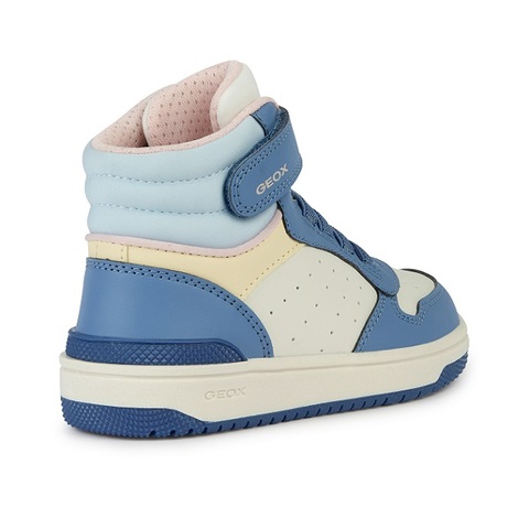 Кеды Geox Washiba Girl Avio/Lt Yellow J36HXA 05415 C4B2M