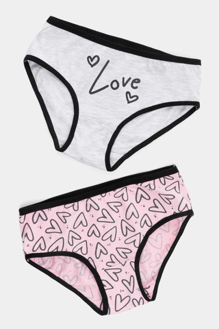 059_НБО24 Комплект трусов д/д 2 шт, мультиколор