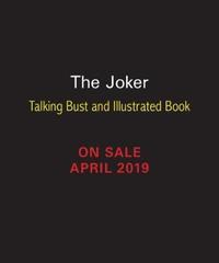 The Joker Talking Bust and Illustrated Book