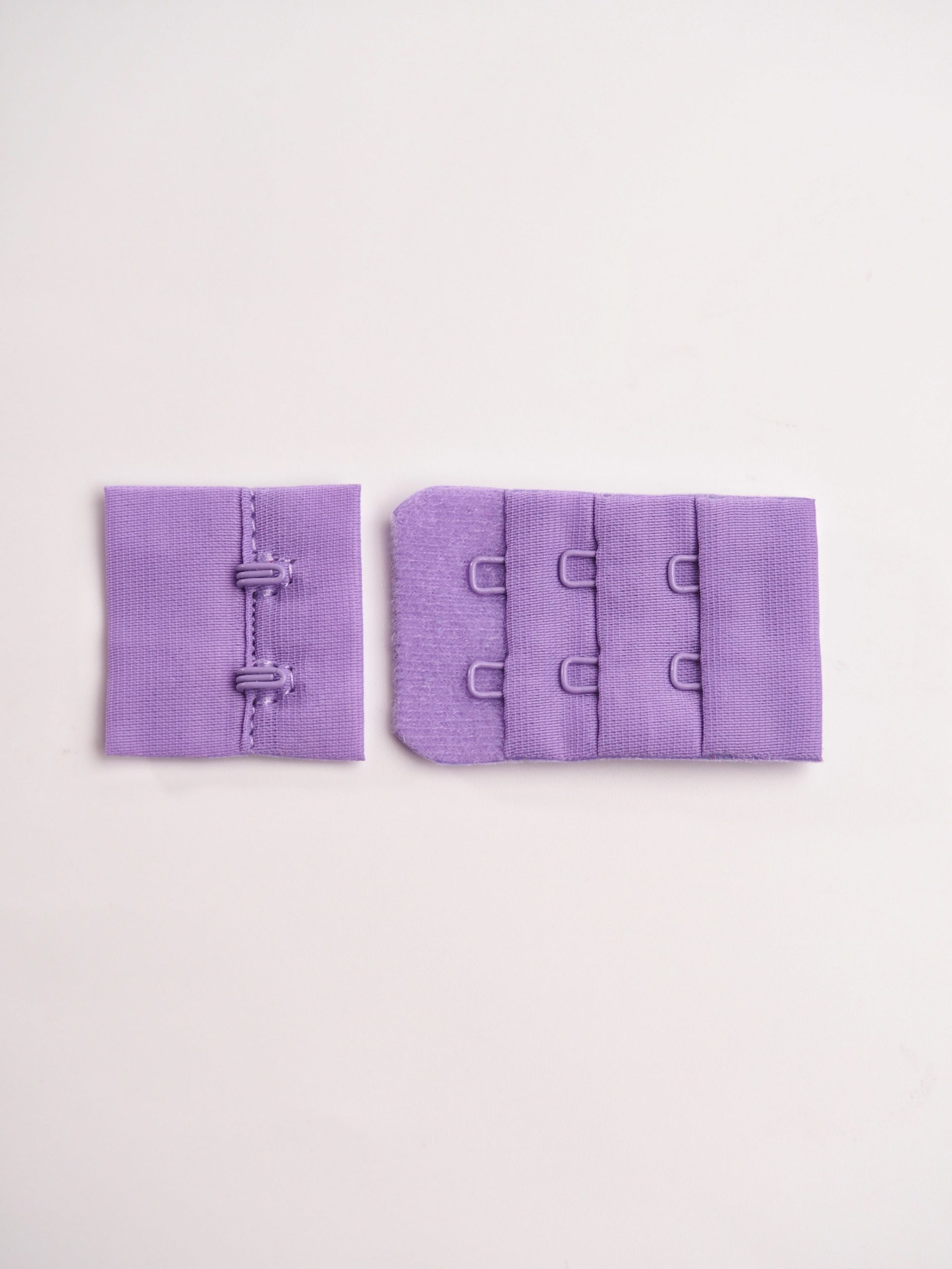 Застежка для бюстгальтера яркая лаванда с крючками 2х3