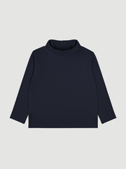 Лонгслив с высоким воротом Mjölk Синий