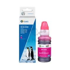 Чернила G&G GG-GI-490M GI-490 пурпурный 70мл для Canon Pixma G1400, G2400, G3400, G4400