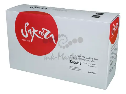 Картридж Sakura E260A11E для Lexmark, черный, 3500 к.