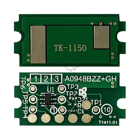 Чип TK-1150 для Kyocera M2135dn, M2635dn, M2735dw. Ресурс 3000 стр.