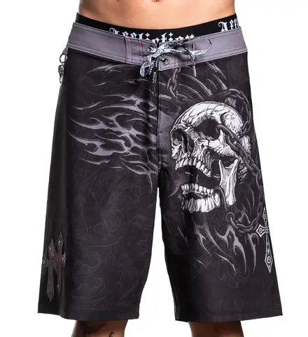 Affliction | Шорты мужские Decimation Boardshort A30444 спереди