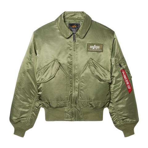 Куртка Alpha Industries CWU 45/P Sage Green (Зеленая)