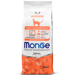 Сухой корм Monge Cat Speciality Line Monoprotein Adult для взрослых кошек, из лосося 10 кг