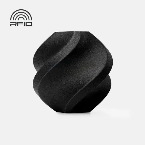 Пластик для 3D-печати Bambu Lab PA6-GF, 1.75 мм, 1 кг, чёрный (Black), на катушке, N08-K0-1.75-1000-SPL