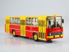 Ikarus 260 yellow-red Soviet Bus (SOVA) 1:43