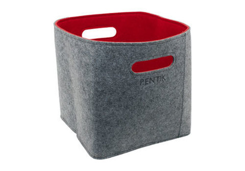 Корзина Wilma красная, 26*26*26см