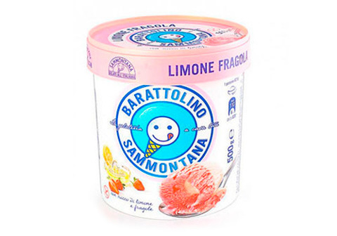 Мороженое "Лимон Фрагола" Sammontana, 500г
