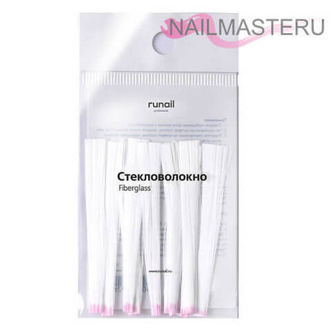 RuNail Стекловолокно, 6см*10 шт