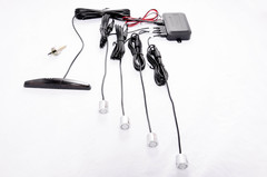 Парковочный радар СТ 4ZJ51 (4 датчика) silver