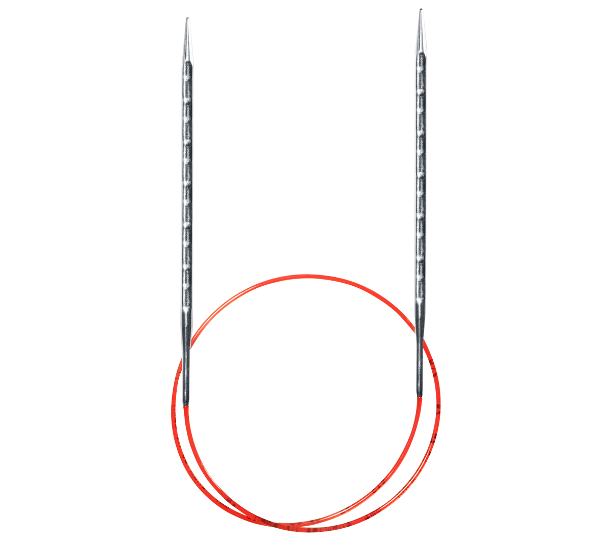Спицы для вязания Addi прямые, алюминий, 4.0 мм, 35 см, 2 шт, арт.100-7/4-35