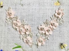 Пришивной декоративный элемент, р. 24х7 см