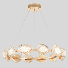 Подвесная светодиодная люстра Crystal Lux FELICIDAD SP96W LED