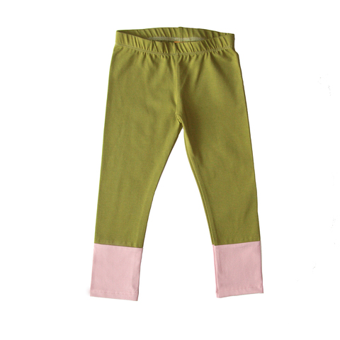 Леггинсы Bittle Land Color Block Olive