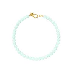 Колье Mint из бусин камня