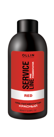 OLLIN SERVICE LINE Флюид-препигментатор красный 90мл/ Red Fluid-Pre-Color