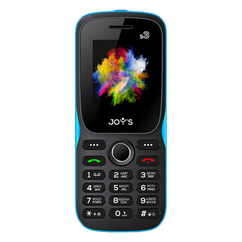 Мобильный телефон Joy's S3 Black/Blue