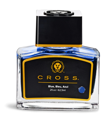 Чернила во флаконе Cross для перьевых ручек, 62,5 ml, Blue (8945S-1)