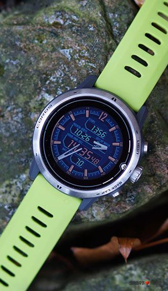 Силиконовый ремешок Coros Apex 46mm / Apex Pro Lime