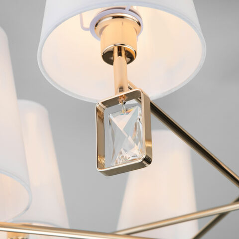 Потолочная люстра 60137/8 золото