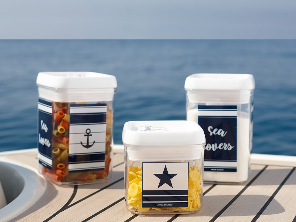 Canister set sea lovers, 4 pc Marine Business