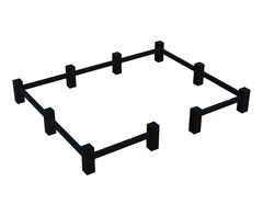 Ограда №1 Black