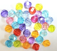 Бусины пришивные акрил, d 10 мм, 50 гр