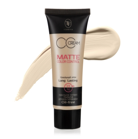 TF Крем тональный MATTE COLOR CONTROL тон 906 натуральный пудровый