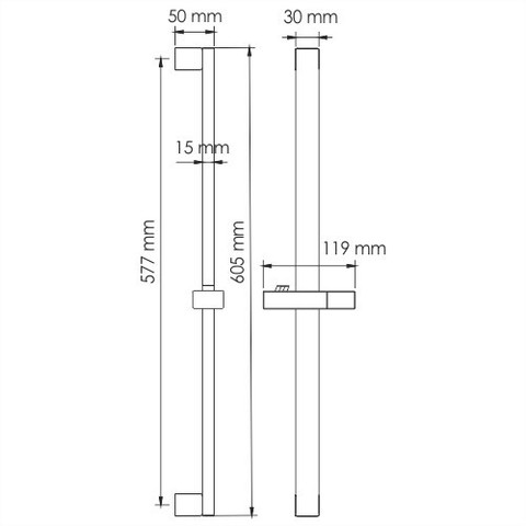 WasserKRAFT A123 Стойка для душа