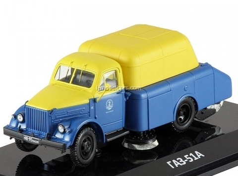 GAZ-51A PU-20 51A Road Sweeper DIP 1:43