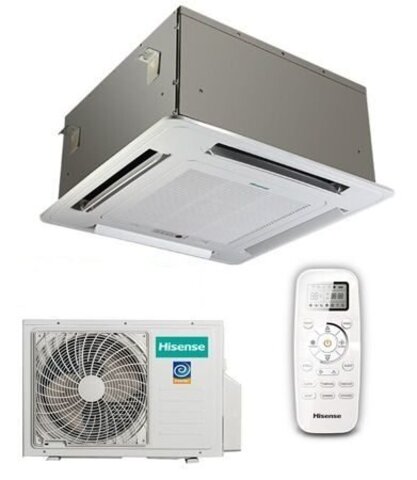 Кассетный кондиционер Hisense AUC-36UR4SGA/AUW-36U4S1A