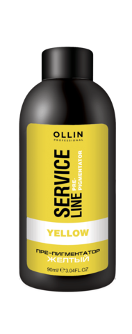 OLLIN SERVICE LINE Флюид-препигментатор желтый 90мл/ Yellow Fluid-Pre-Color