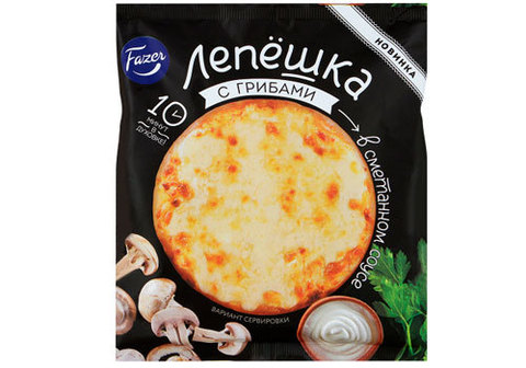 Лепешка "Fazer" со сметаной и грибами, 160г