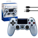 Джойстик беспроводной Dualshock 4 для PlayStation4 (Голубой металлик)