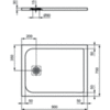 Душевой поддон 90х70 см Ideal Standard Ultraflat S K8190FR