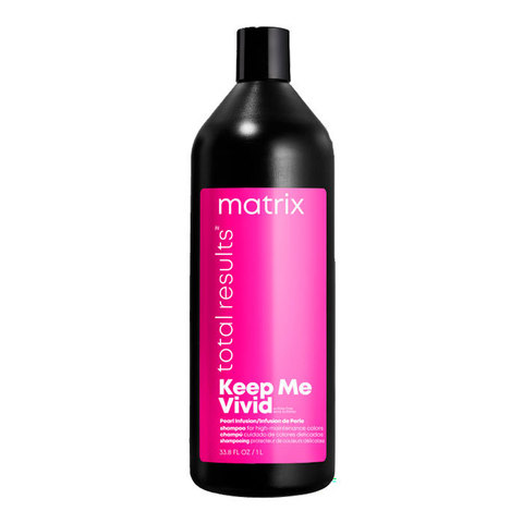 Matrix Total Results Keep Me Vivid Shampoo - Бессульфатный шампунь для сохранения цвета пастельных оттенков