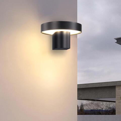 Уличный настенный светодиодный светильник Favourite Grybas 4640-1W