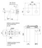 Remer EG515CFP Смеситель для раковины Edge EG515CFP, черный брашированный хром, шт