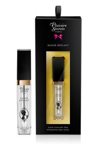 Стимулирующий блеск для губ Baiser Brulant Gloss Plaisirs Secrets - 7 мл. - Plaisir Secret 826050