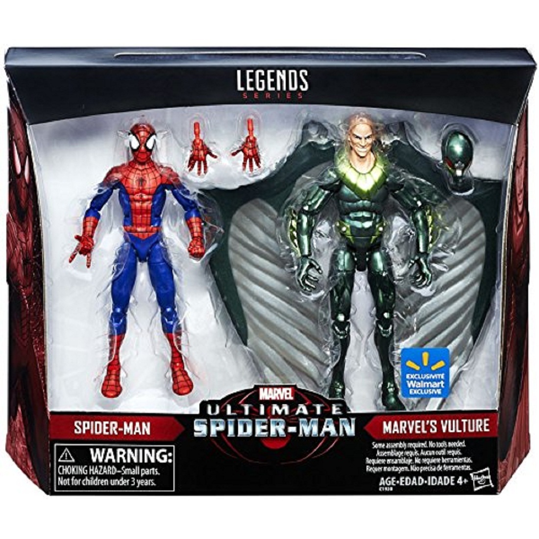 marvel legends spider man vulture 2 pack