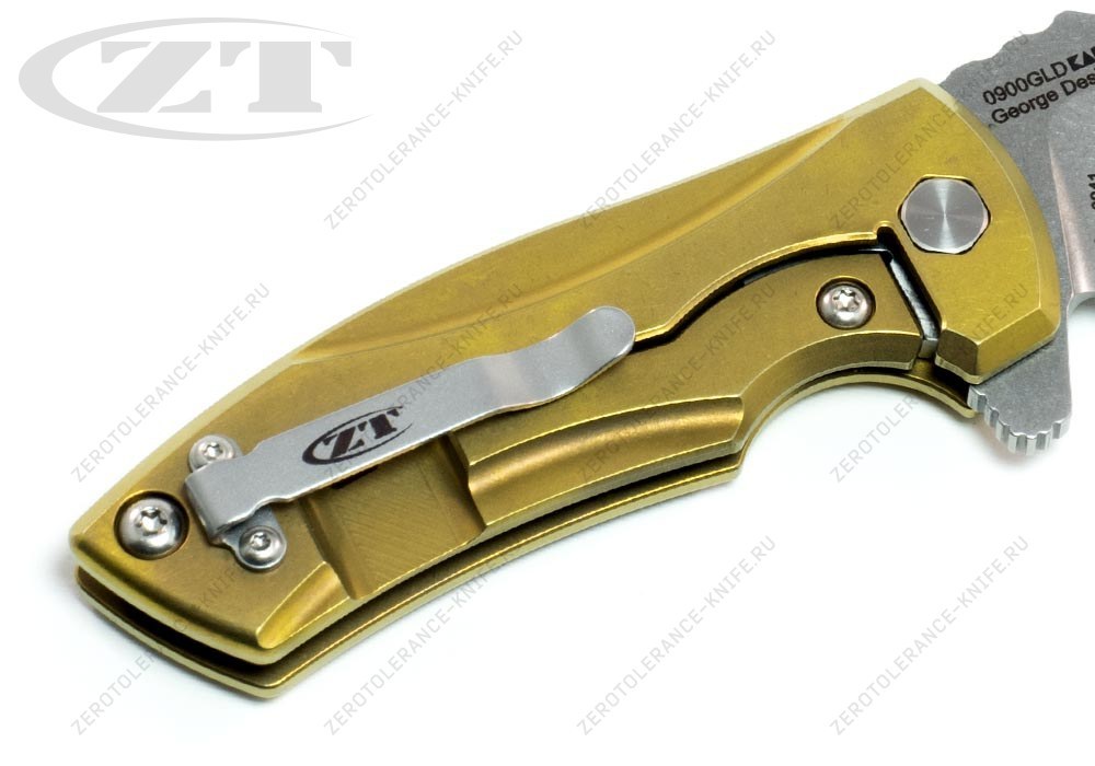 Нож Zero Tolerance ZT0900GLD Les George - фотография 