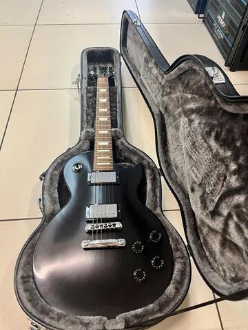 Gibson Les Paul Studio 60's Tribute Ebony 2013 USA электрогитара