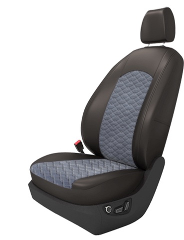 Авточехлы правый руль на 2 ряда (на заказ)