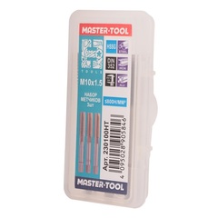 Метчик М10х1,5 (Комплект 3шт) DIN352 HSS-G 6h 70мм a=5,5 H-Tools 230100HT