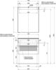 Aquanet 184302 Тумба Алвита 70 цв.белый (184302)