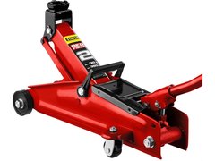STAYER R-28 RED FORCE, 2 т, 130 - 350 мм, подкатной домкрат для легковых а/м, Professional (43153-2)